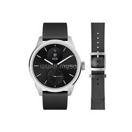 WITHINGS Bundle Scanwatch 2 / 42mm (including Leather wristband Black Noir 20mm) - Black HWA10-Bundle_1-All-Int small
