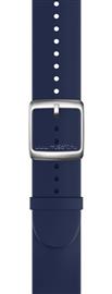 WITHINGS Fluoroelastomer silicone Wristband 20mm w Silver buckle for Scanwatch 42mm, Scanwatch Horizon, Steel HR 40mm, Steel HR Sport - Night Blue 3700546707193 small