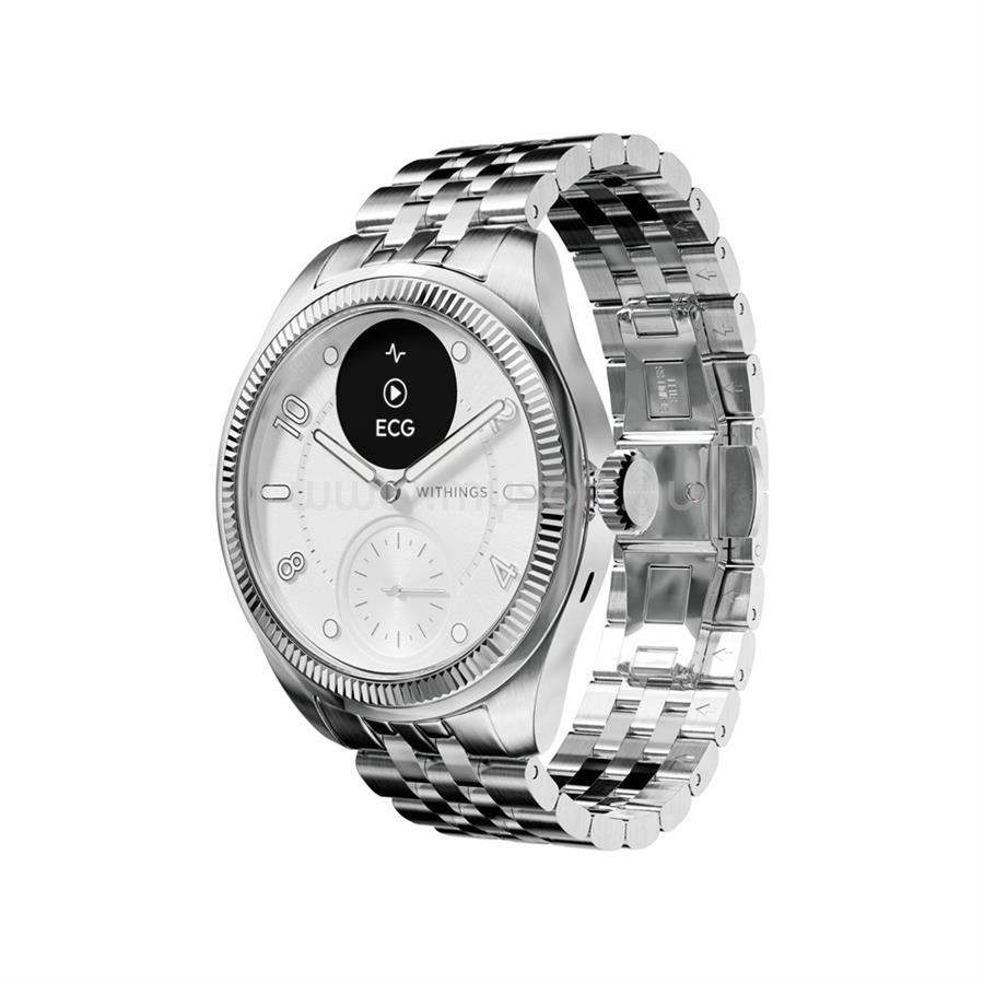 WITHINGS HWA10-model 10-All-Int SW Nova Brilliant 39mm okosóra (titánium ezüst)
