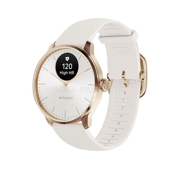 WITHINGS HWA11-model 1 ScanWatch Light 37mm okosóra (rózsaarany homokszínű)