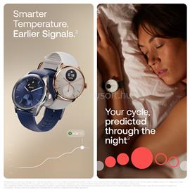 WITHINGS Scanwatch 2 / 42mm (Activity, Sleep Tracker, ECG, Temperature, SPO2 / Stainless steel, fkm wristband, sapphire glass) - Blue HWA10-_model_12-All-Int small