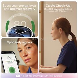 WITHINGS Scanwatch 2 / 42mm (Activity, Sleep Tracker, ECG, Temperature, SPO2 / Stainless steel, fkm wristband, sapphire glass) - Blue HWA10-_model_12-All-Int small