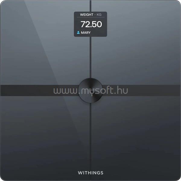 WITHINGS Body Smart All-Inter személymérleg (fekete)