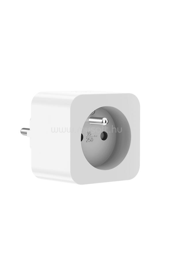 WOOX Smart Home Dugalj - R6128 ( IP20, 16A, 3680W, Wi-Fi, energiafogyasztás monitoring, távoli elérés)