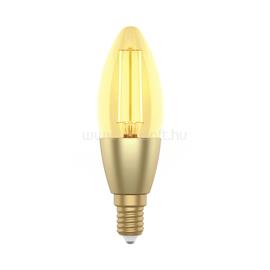 WOOX Smart Home Filament candle design LED Izzó - R5141 (E14, 4,9W, 470 Lumen, warmw2700K/coldw6500k, Wi-Fi, 15000h) R5141 small