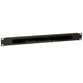 WP 1U brush type cable, Black  RAL 9005 WPN-ACM-201-B small