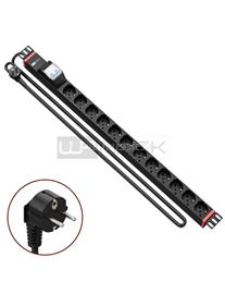 WP WPN-PDU-G02-12 19" PDU/elosztósor 12x Schuko aljzat WPN-PDU-G02-12 small