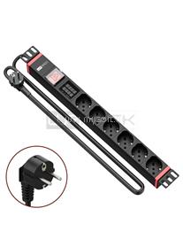 WP WPN-PDU-G03-06 19" PDU/elosztósor 6x Schuko aljzat WPN-PDU-G03-06 small