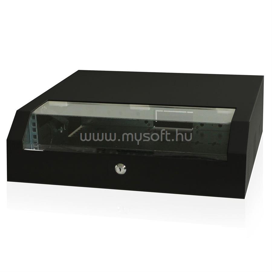 WP WPN-RWV-05501-B Falra szerelhető Rackszekrény Black