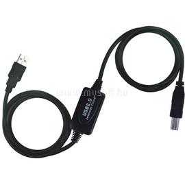 WIRETEK Kábel USB Összekötő A-B,10m, Male/Male Aktív VE595 small