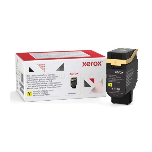 XEROX Toner C32x nagy kapacitású sárga 5500 oldal