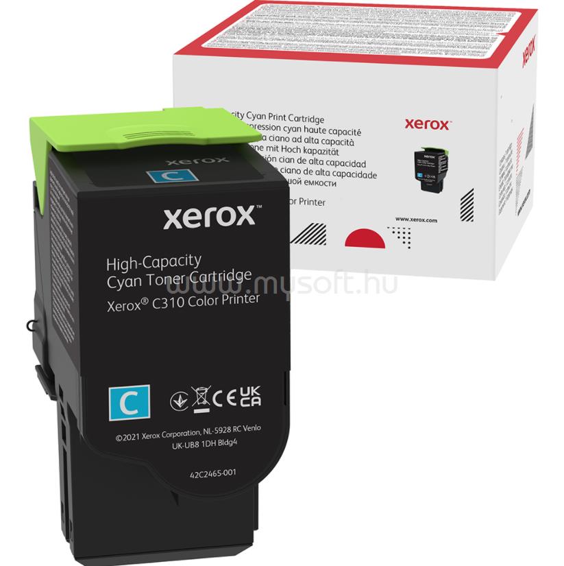 XEROX C310,C315 toner Cyan 5500 oldal