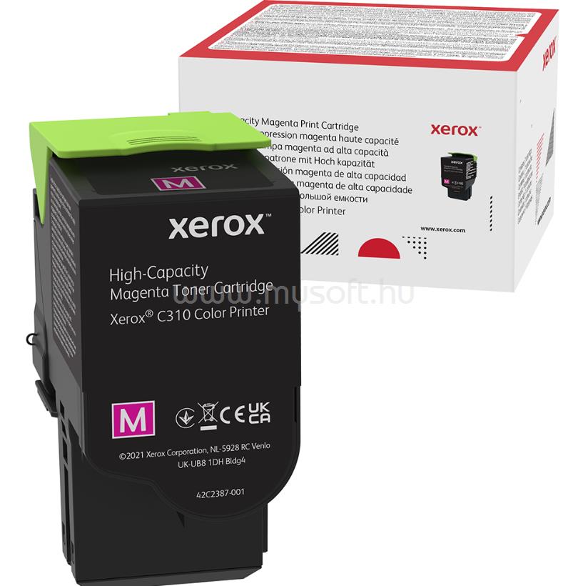 XEROX C310,C315 toner Magenta 5500 oldal