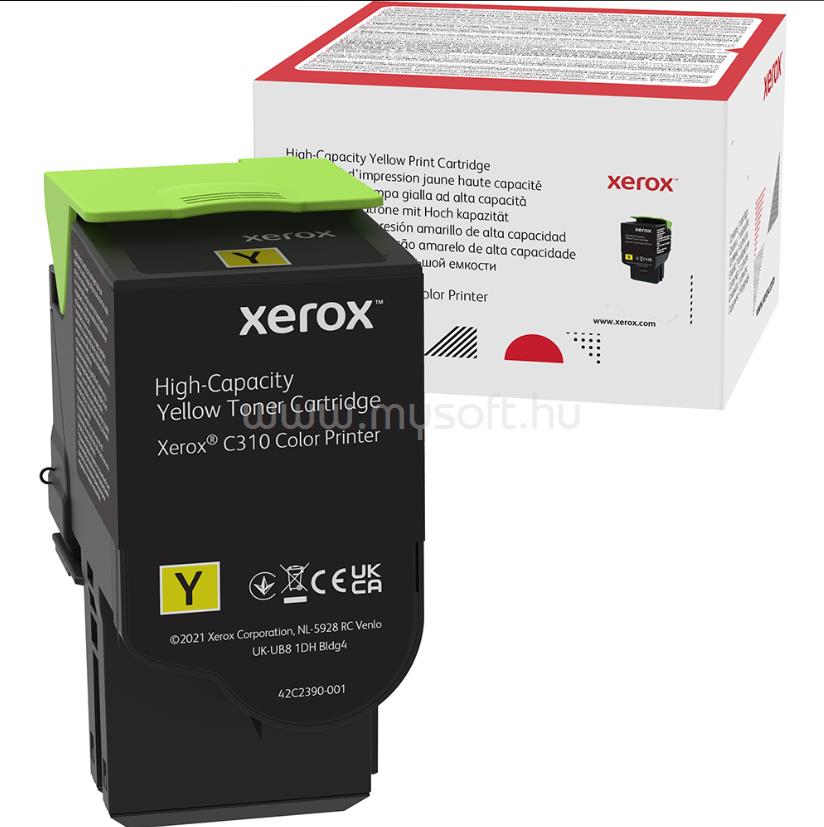 XEROX C310,C315 toner Yellow 5500 oldal