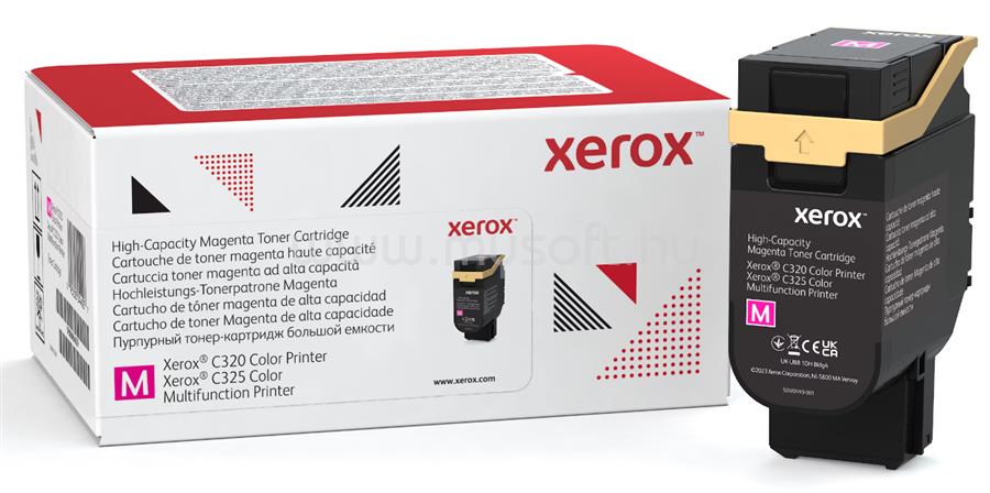 XEROX Toner C320/C325 Magenta 5500 oldal