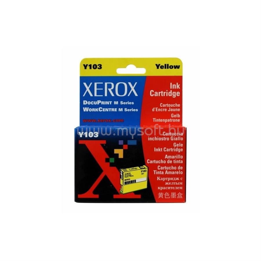 XEROX M750/Y103 tintapatron yellow ORIGINAL 