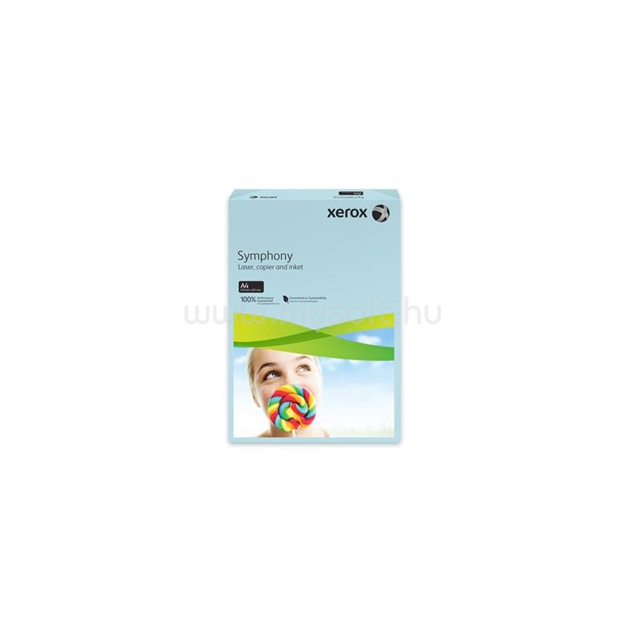 XEROX Másolópapír színes, A4, 80 g Symphony, 500ív/csomag, kék
