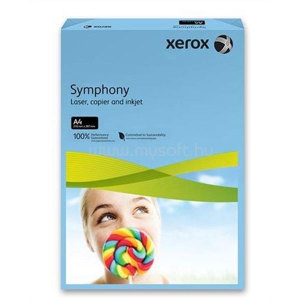 XEROX Symphony A4 160g intenzív kék másolópapír