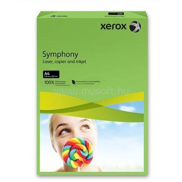XEROX Symphony A4 160g intenzív zöld másolópapír