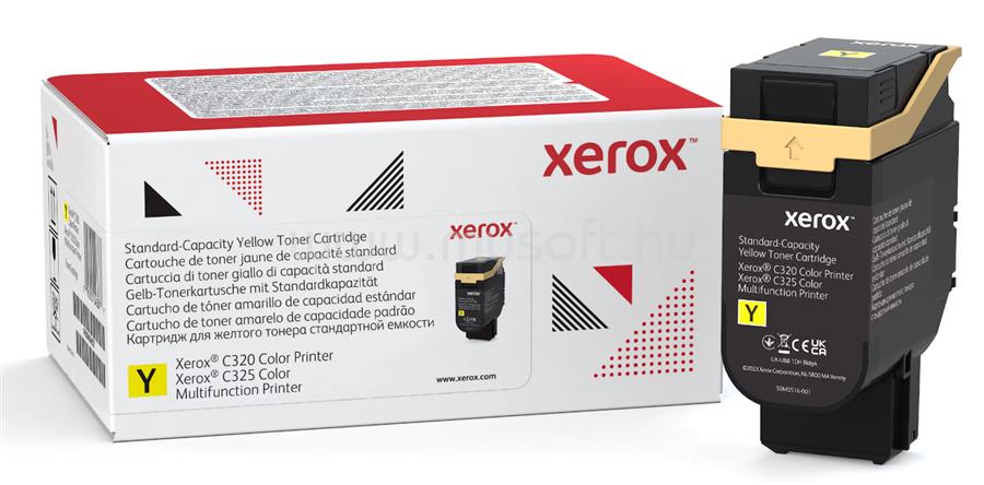 XEROX Toner C320/C325 Sárga 1800 oldal