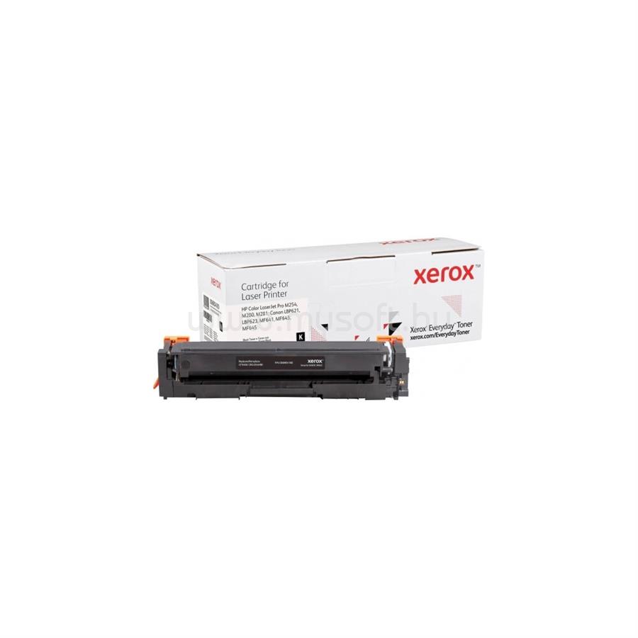 XEROX Utángyártott Toner Everyday High Yield Black cartridge, HP 203X and Canon CRG-054HBK  HP Color LaserJet Pro