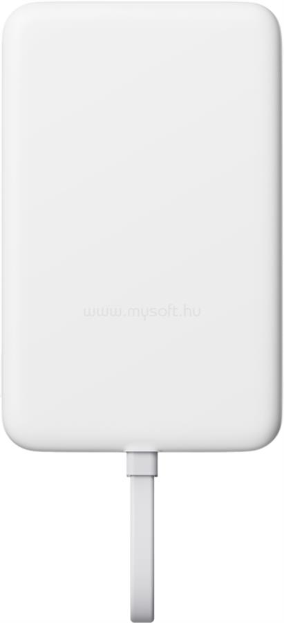 XIAOMI 33W 10000mAh mágneses powerbank (integrált kábel, fehér)