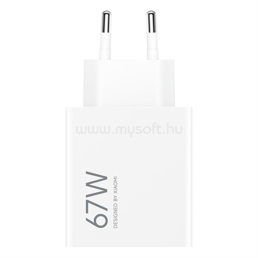 XIAOMI 67W HyperCharge Power Adapter (Type-A) EU hálózati töltő