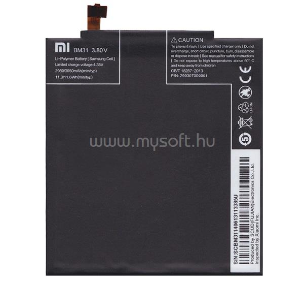 XIAOMI akku 3050mAh LI-Polymer