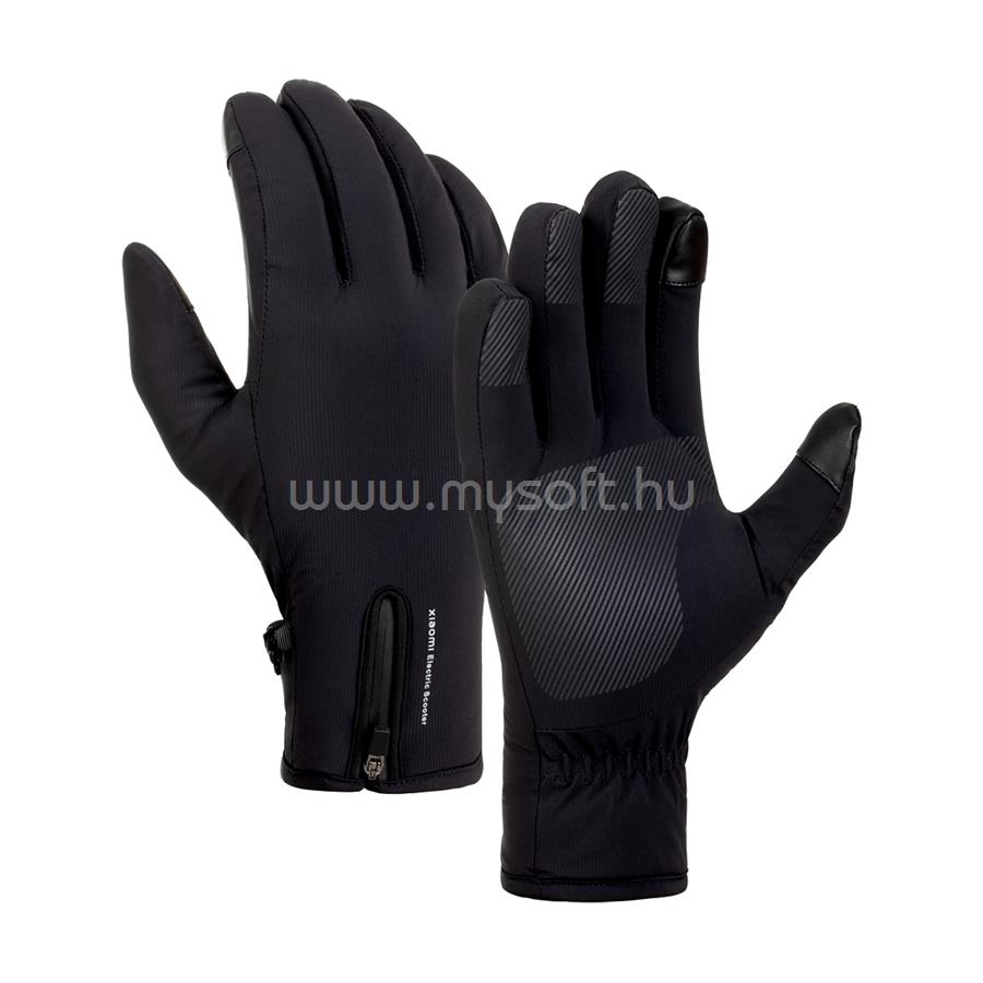 XIAOMI Electric Scooter Riding Gloves kapacitív kerékpáros kesztyű XL-es méret (fekete)