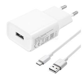 XIAOMI hálózati töltő USB aljzat 10W, gyorstöltő + 100cm Type-C kábel, FEHÉR MDY-08-EO/EI_TYPEC small