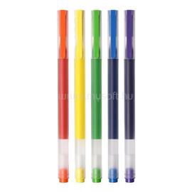 XIAOMI High-capacity 5-ös csomag 0,5mm narancs,sárga,zöld,kék,lila zselés toll BHR8860GL small