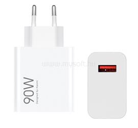 XIAOMI HYPERCHARGE COMBO hálózati töltő USB aljzat 90W, gyorstöltő, FEHÉR MDY-15-EK small