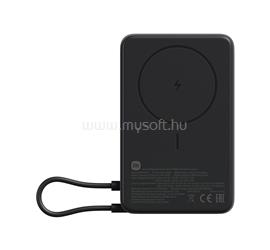XIAOMI vésztöltő Type-C aljzat 10000mAh, LED jelzés, SÖTÉTSZÜRKE BHR08P9GL small