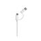 XIAOMI adatkábel USB - microUSB/Type-C Type-C csak töltés, 30cm, FEHÉR SJV4083TY small