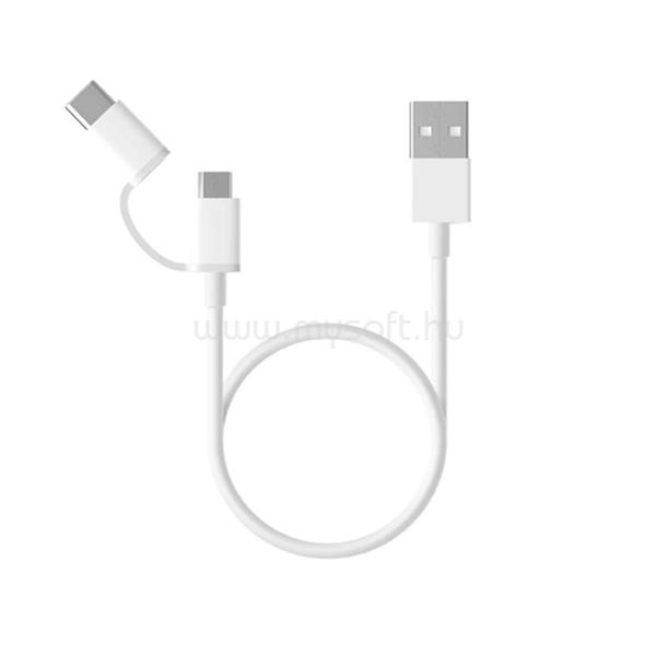 XIAOMI Mi 2-in-1 USB Cable (Micro USB to Type C) 30 cm
