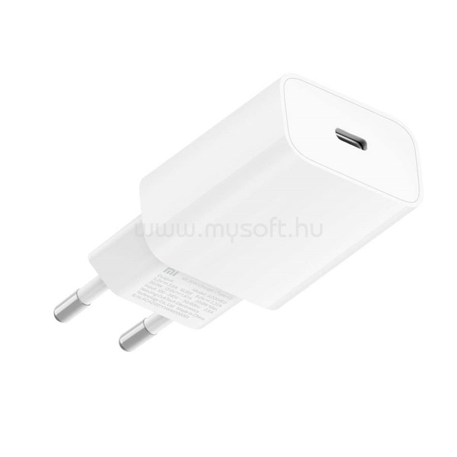 XIAOMI Mi 20W charger (Type-C) EU - töltőfej - BHR4927GL