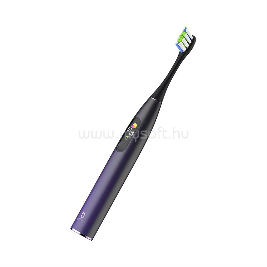 XIAOMI Oclean X Pro szónikus lila elektromos okos fogkefe