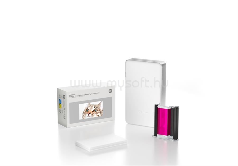 XIAOMI Photo Printer Pro hordozható szublimációs fotópapír (20 db)