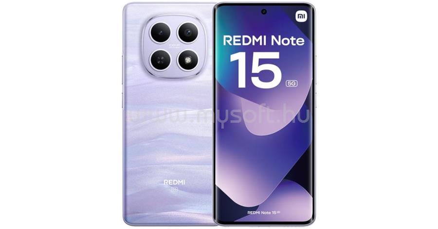XIAOMI Redmi Note 15 5G Dual-SIM 256GB (lila)