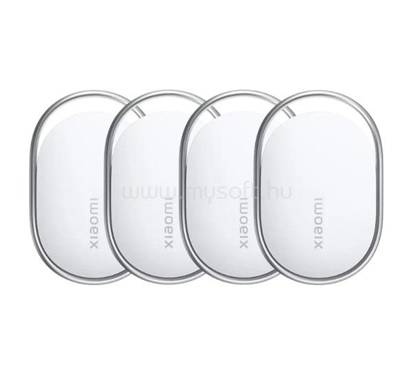 XIAOMI TAG bluetooth nyomkövető 4db (kulcstartóra, táskára, autóba, valós idejű nyomkövetés, IP67 vízálló) FEHÉR