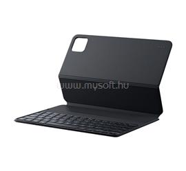 XIAOMI tok álló, bőr hatású (FLIP, ultravékony, bluetooth billentyűzet, QWERTY, angol nyelvű) SÖTÉTSZÜRKE BHR08RTGL small