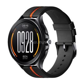 XIAOMI Watch 2 Pro, S1, S1 Pro, S1 Active okosóra bőr szíj (fekete-narancssárga) BHR7213GL small