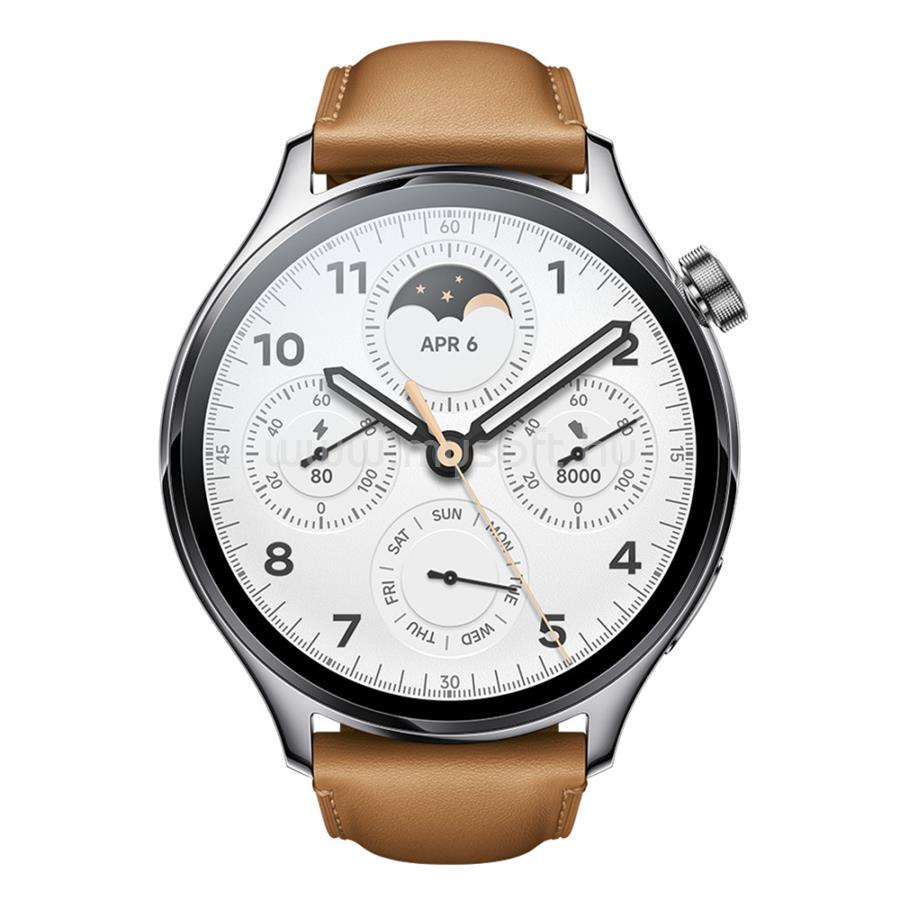 XIAOMI WATCH S1 PRO okosóra (barna szíj)