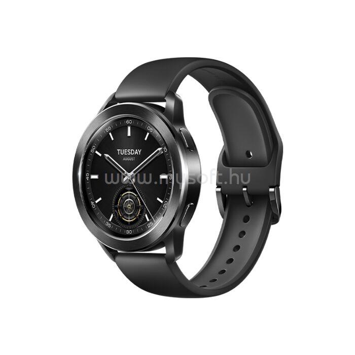 XIAOMI WATCH S3 okosóra (fekete)
