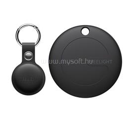 YEELIGHT YEELIGHT YEETAG bluetooth nyomkövető kulcstartóra, valós idejű nyomkövetés + bőrtok, FEKETE YLYAI-_0018 small
