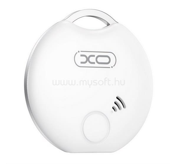 XO bluetooth nyomkövető kulcstartóra, CR2032 elem, FEHÉR