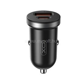 XO CC56 30W univerzális autós töltő adapter fekete 30W, PD XO_XO-CC56 small