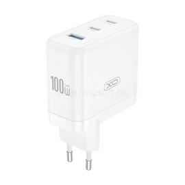 XO CE35 100W univerzális hálózati töltő adapter fehér XO_XO-CE35 small