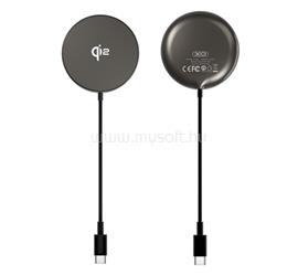 XO CX029 asztali töltő 15W, Qi2, FEKETE XO_CX029 small