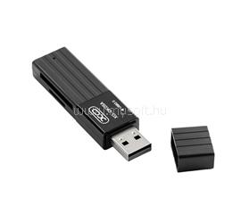 XO DK05A kártyaolvasó (USB - SD/ MicroSD) FEKETE XO_XO-DK05A small